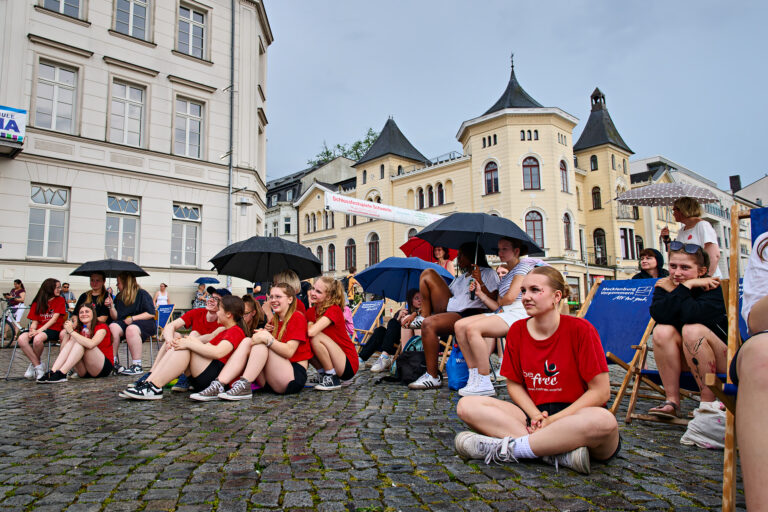 Musik Kunst Parcours 27.6.2024 Schwerin (© Uwe Nölke)